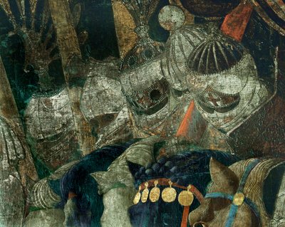 The Battle of San Romano between Florence and Siena in 1432 by Paolo Uccello