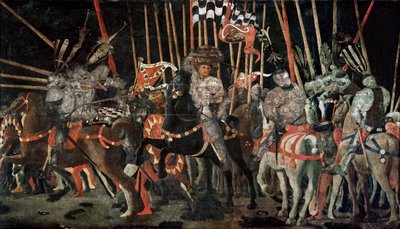 The Battle of San Romano by Paolo Uccello
