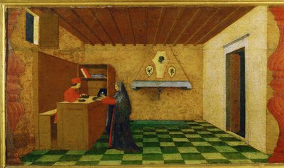 The Desecration of the Host: The Host is Sold to a Merchant by Paolo Uccello