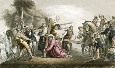 Christ bearing the cross by Paolo Veronese