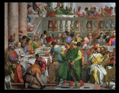 The Marriage Feast at Cana (detail) by Paolo Veronese