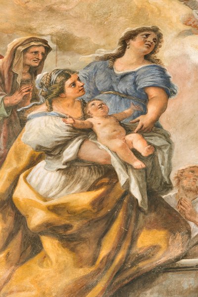 Frescoes Depicting the Life of Saint Cataldo by Paolo di Matteis