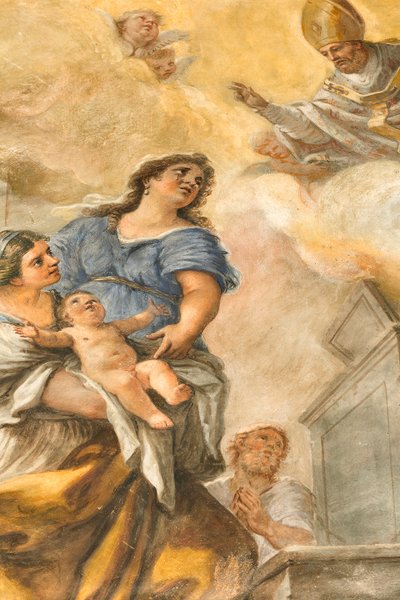 Frescoes Depicting the Life of Saint Cataldo by Paolo di Matteis