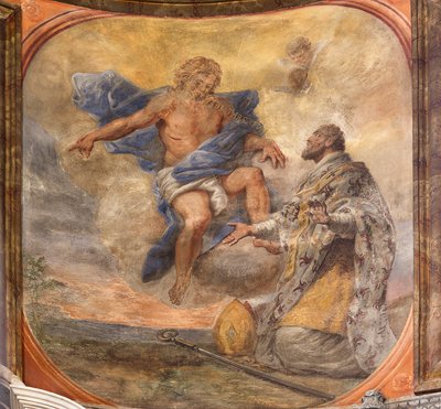 Frescoes depicting the life of Saint Cataldo by Paolo di Matteis