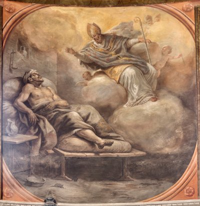 Frescoes depicting the life of Saint Cataldo by Paolo di Matteis