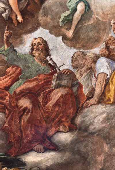 Frescoes depicting the life of Saint Cataldo by Paolo di Matteis