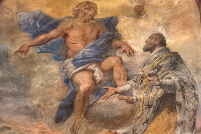 Frescoes depicting the life of Saint Cataldo by Paolo di Matteis