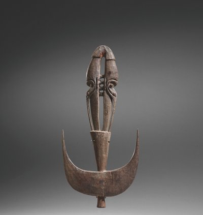 Suspension Hook (Samban), Iatmul, Middle Sepik, Papua, New Guinea by Papua New Guinean