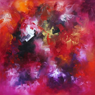 Passionate Abstract Hues by Paresh Nrshinga FRSA
