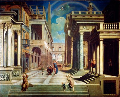 The Apparition of the Sibyl to Caesar Augustus by Paris Bordone