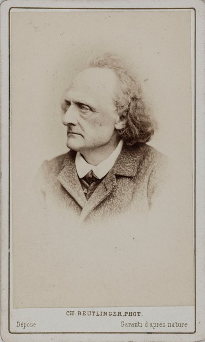 Portrait of the Pianist and Composer Henry Litolff by Paris . Photo studio Reutlinger