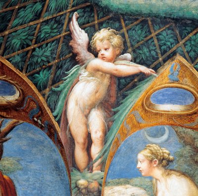 Cherub and Diana