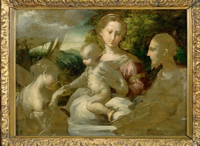 Madonna and Saints by Parmigianino (1503 40)