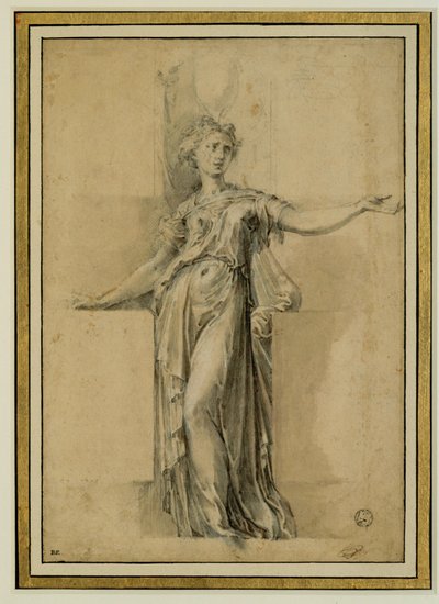 A Canephore by Parmigianino (1503-40)