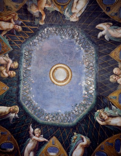 Putti and Glimpse of Sky (detail) by Parmigianino