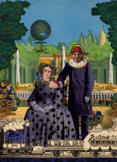 Whimsical Garden Couple by Pascal Bouchet-Spiegel
