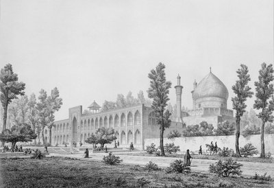 Madrasa-yi Masjid-i Shah Sultan Hussein, in Isfahan, from 