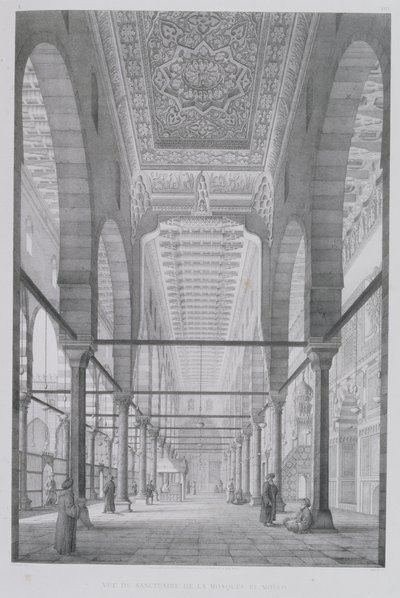 View of the Sanctuary of the Mosque of Moyed, plate 29 from 