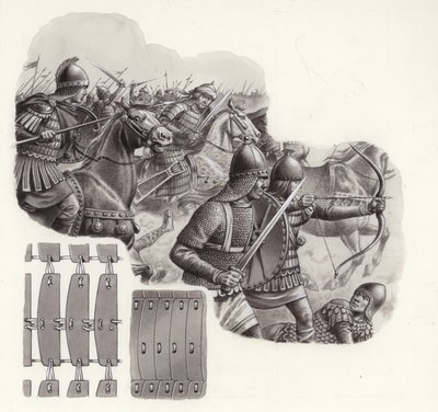 Army of the Caliph of Persia in the Middle Ages by Pat (1907-95) Nicolle