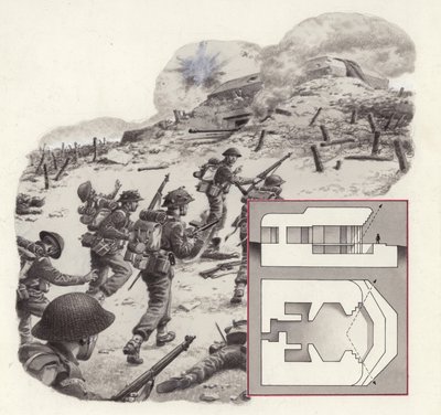 The Allied invasion of Normandy by Pat (1907-95) Nicolle