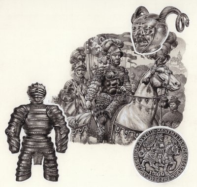 The story of armour by Pat (1907-95) Nicolle