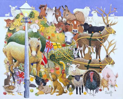 A Christmas Feast by Pat Scott