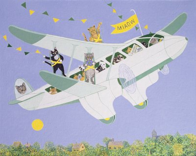 Cat Air Show by Pat Scott