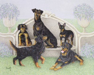 Tea on the Terrace by Pat Scott