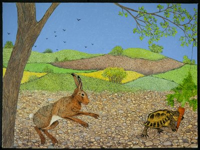 Tortoise and Hare by Pat Scott
