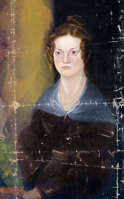 Portrait of the Bronte Sisters (detail) by Patrick Branwell Bronte