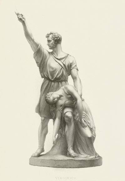 Virginius and His Daughter by Patrick MacDowell