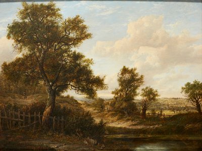Figures on a Wooded Path by Patrick Nasmyth
