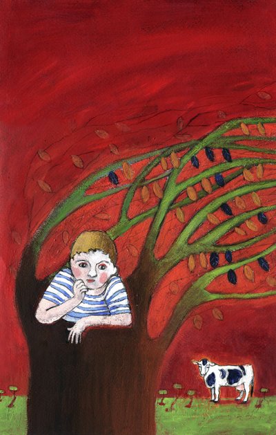 The Loneliness of an Orphan Child, Alone in a Tree, the Wind in the Branches by Patrizia La Porta