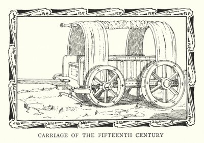 Carriage of the Fifteenth Century by Patten (after) Wilson