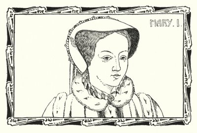 Queen Mary I by Patten (after) Wilson