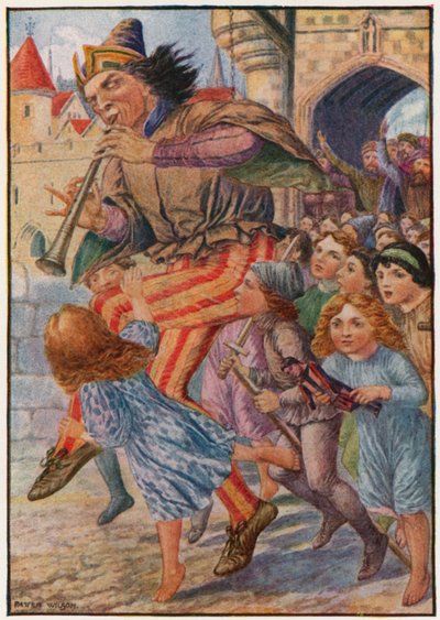 "Stop, Stop!" Cried the People, "He Is Taking Our Children!" by Patten Wilson