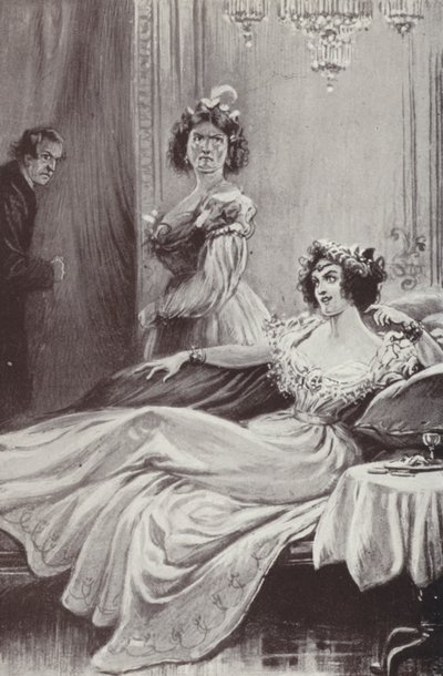 Illustration for Barchester Towers by Anthony Trollope by Paul (after) Hardy