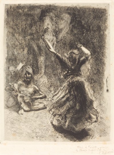 The Dancer of Tanjore, 1914 by Paul Albert Besnard