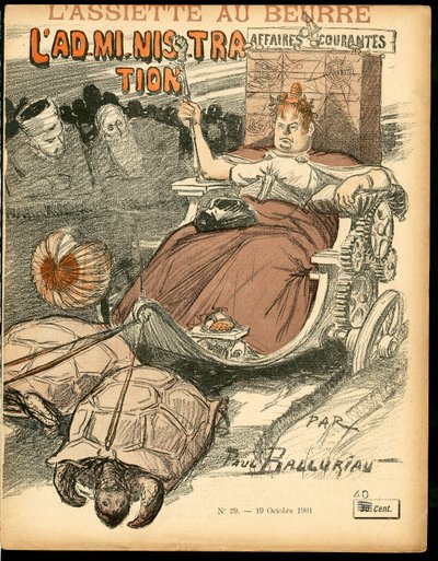 Cover of The Butter Plate, Satirical in Colors by Paul Balluriau