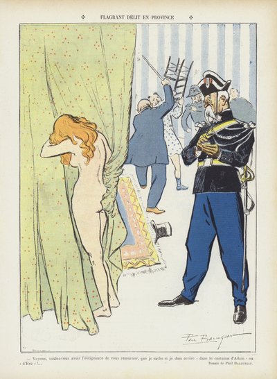 Illustration for Le Rire by Paul Balluriau