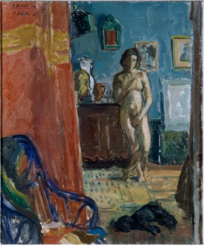 Nude in the Studio by Paul Basilius Barth