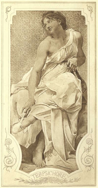 Terpsichore, Muse of the Choral Dance by Paul Baudry