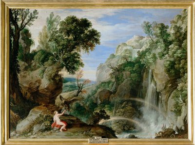 Paul Bril and P. P. Rubens: Landscape with Hebe and Jupiter by Paul Brill or Bril