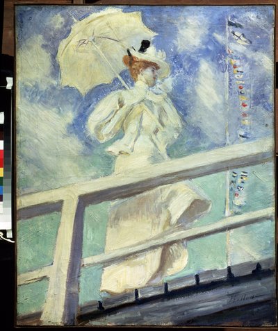 Woman in White by Paul Cesar Helleu