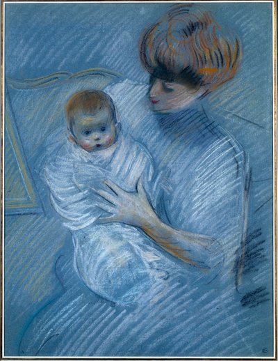 Maternity by Paul Cesar Helleu