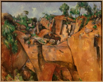 Bibemus quarry by Paul Cézanne