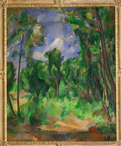 The Glade by Paul Cezanne