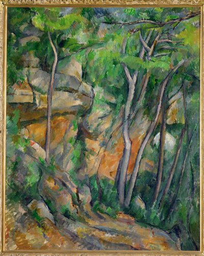 In the Park of Chateau Noir by Paul Cezanne