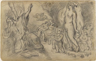 The Temptation of Saint Anthony by Paul Cézanne