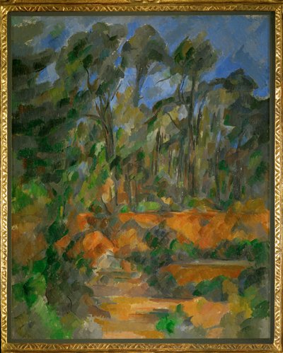 Forest by Paul Cezanne